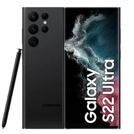 Samsung S22 Ultra Front and Back View