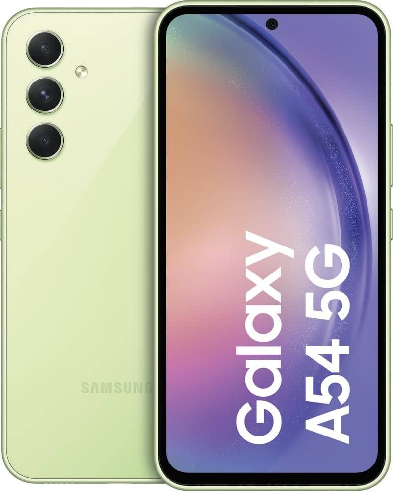 Samsung A54 Front and Back View