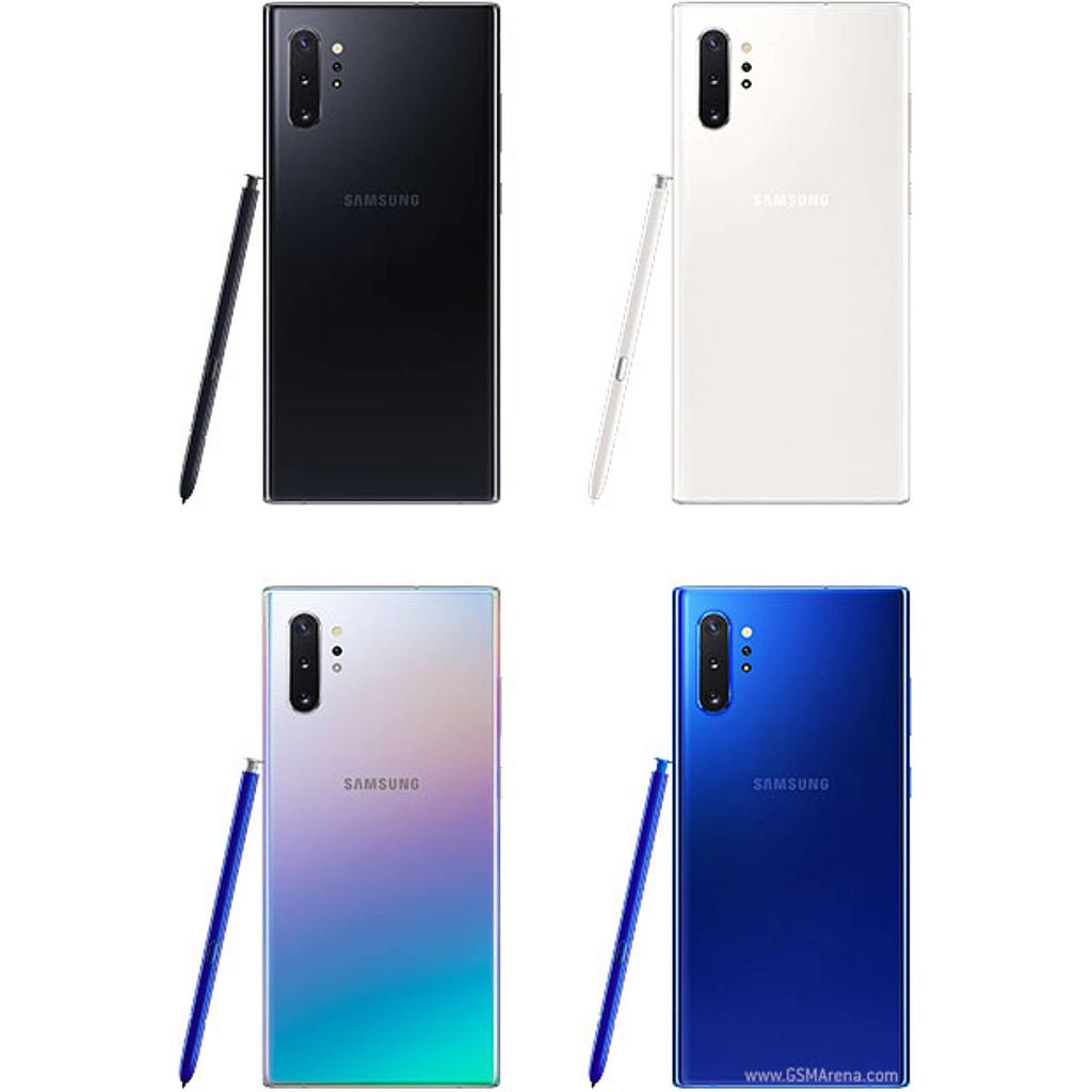 Samsung Note 10 Plus Colors