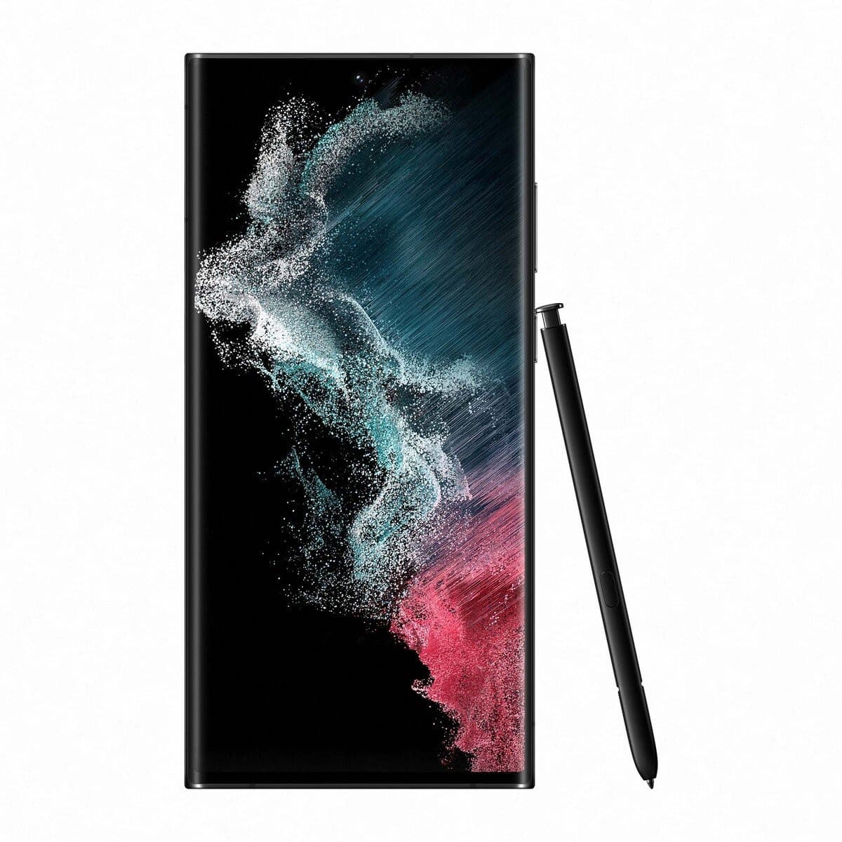 Samsung Galaxy S22 Ultra Front view with S-pen